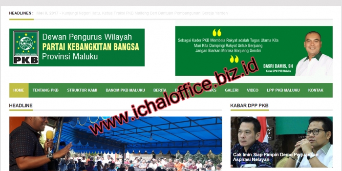 Website PKB Maluku