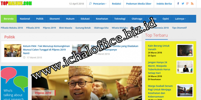 Website Berita Top Maluku
